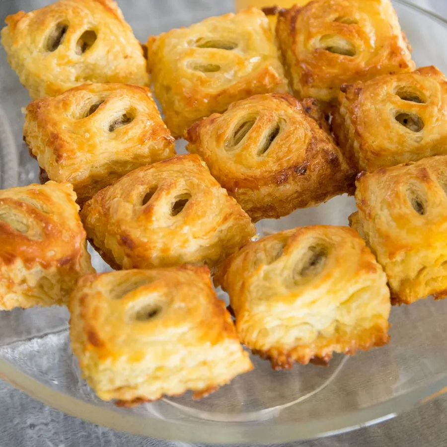Fosforitos de jamón y queso
