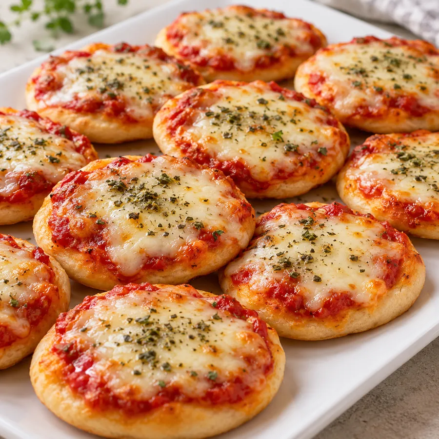 Pizzetitas de muzzarella